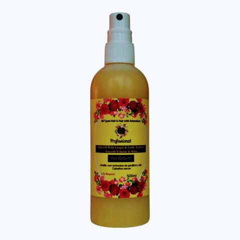 Repair Hair Oil with extracts of Ginger